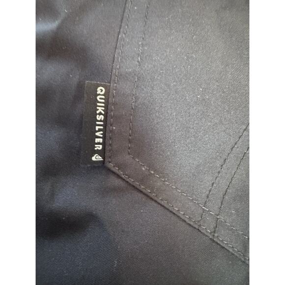 Quiksilver Snow Pants Youth 12 Black Waterproof Dryflight Ski Snowboard Pants - Picture 11 of 11